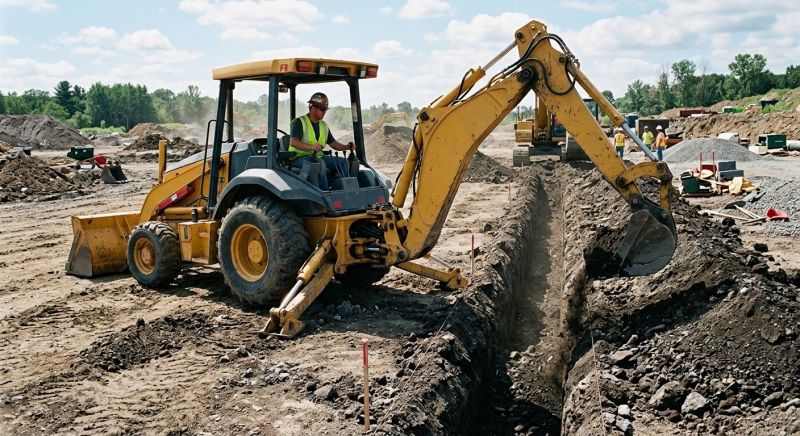 Backhoe Service in Houston, TX