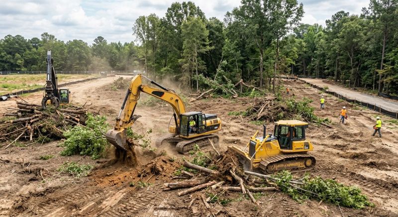 Commercial Land Preparation in Atlanta, GA
