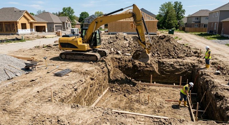 Footer Excavation in Salt Lake City, UT