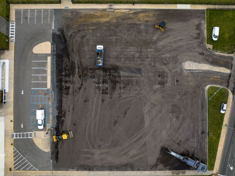 Parking Lot Leveling in Alpharetta, GA